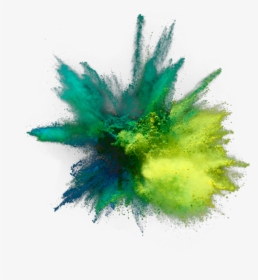 Color Explosion Png - Green Powder Explosion Png, Transparent Png, Transparent PNG