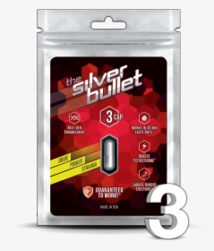 Silver Bullet Pills For Males, HD Png Download, Transparent PNG