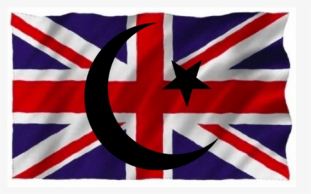 British Flag Ripped In Half, HD Png Download, Transparent PNG