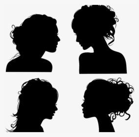Royalty-free Face Woman Clip Art - Woman Head Silhouette Transparent Background, HD Png Download, Transparent PNG