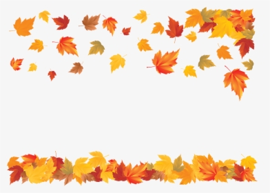 Transparent Fall Clip Art - Transparent Background Fall Leaves Clipart, HD Png Download, Transparent PNG