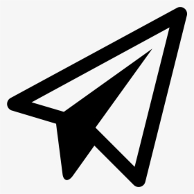 Airplane Paper Plane Computer Icons - Paper Airplane Logo Png, Transparent Png, Transparent PNG