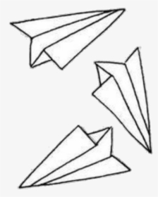#paperairplane #paperairplanes #paper #plane #planes - Triangle, HD Png Download, Transparent PNG