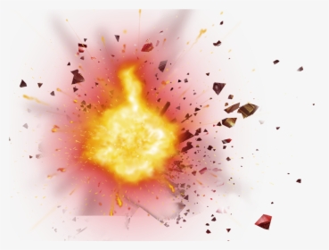 Transparent Explosion Animation Png - Explosion With Debris Png, Png Download, Transparent PNG