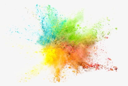 Colorful Powder Explosion Png Image, Transparent Png, Transparent PNG