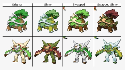 Torterra Chesnaught , - Shiny Torterra, HD Png Download, Transparent PNG