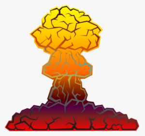 Nuclear Explosion Clipart - Nuclear Explosion Vector Png, Transparent Png, Transparent PNG