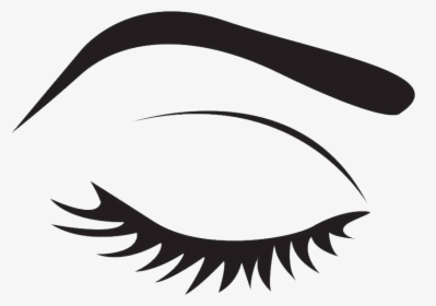 Eyelash Png - Closed Eye Vector, Transparent Png, Transparent PNG