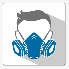 Respirators - Ppe Respirator Symbol, HD Png Download, Transparent PNG