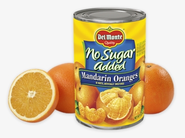 No Sugar Added - Calories In Mandarin Orange Canned, HD Png Download, Transparent PNG