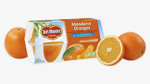 No Sugar Added, Fruit Cup® Snacks - Mandarin Orange Fruit Cup, HD Png Download, Transparent PNG