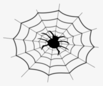 Spider Web Spider-man Drawing Line Art - Spider Web Clip Art, HD Png Download, Transparent PNG