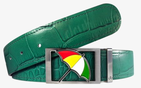 Arnold Palmer Crocodile Leather Belt In Green - Belt, HD Png Download, Transparent PNG
