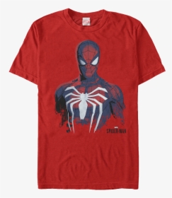 Painting Spider Man T Shirt - Spider-man, HD Png Download, Transparent PNG
