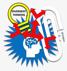 100 Uses For Paperclip Divergent Thinking - Draw Prize, HD Png Download, Transparent PNG
