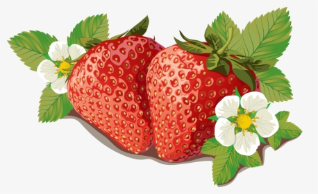Strawberry Vector - Strawberry Vector Free Png, Transparent Png, Transparent PNG