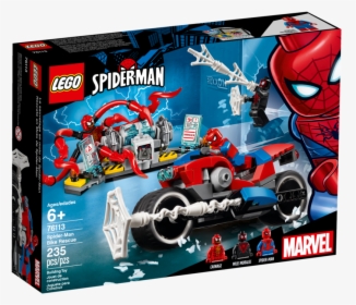 Lego Spiderman Bike Rescue, HD Png Download, Transparent PNG