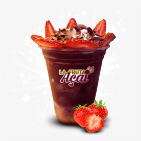 Strawberries - Copo De Açai Png, Transparent Png, Transparent PNG