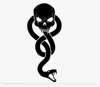 Poison Snake Tattoo Tattoos Skull Skulls - Harry Potter Signe Voldemort, HD Png Download, Transparent PNG