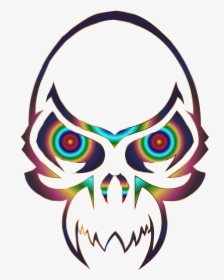 Clipart Skeleton Cranium - Tribal Tattoo Designs, HD Png Download, Transparent PNG
