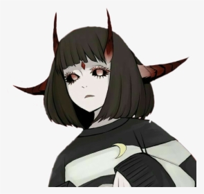 Demon Anime Demon Anime Hd Png Download Transparent Png Image Pngitem - black eyeshadow for demon girl eyes roblox