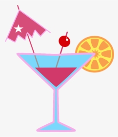 Cocktail, Martini, Drink, Alcohol, Glass, Party, Liquor - Cocktail Glass Clipart, HD Png Download, Transparent PNG
