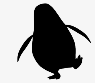 Penguin Clip Art Fauna Beak Silhouette - Adã©lie Penguin, HD Png Download, Transparent PNG