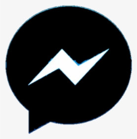 Black Facebook Messenger Logo Messenger Icon Black Png Transparent Png Transparent Png Image Pngitem
