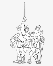 Hercules Logo Black And White, HD Png Download, Transparent PNG
