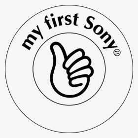 My First Sony Logo Png Transparent, Png Download, Transparent PNG