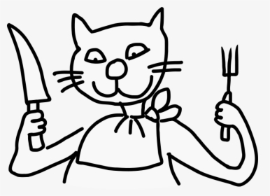 Eat Clipart Cat, HD Png Download, Transparent PNG
