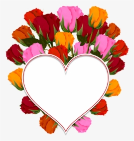 Rose, Heart, Bouquet, Flowers, Postcard, Congratulation, HD Png Download, Transparent PNG