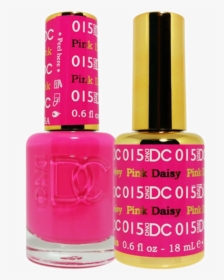 Dc Nail Lacquer And Gel Polish , Dc015, Pink Daisy,, HD Png Download, Transparent PNG