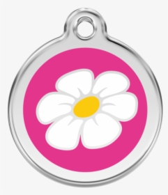 Hot Pink Daisy Pet Tag, HD Png Download, Transparent PNG