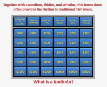 Jeopardy Png, Transparent Png, Transparent PNG