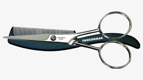 Moustache Scissors And Comb Tweezerman , Png Download, Transparent Png, Transparent PNG
