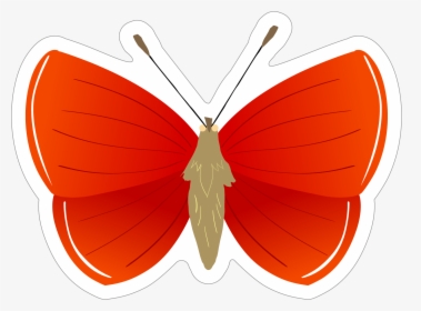 Red Butterfly Png, Transparent Png, Transparent PNG