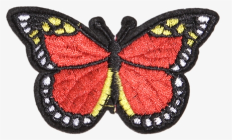Special Red Butterfly Iron On Customized Patches, HD Png Download, Transparent PNG