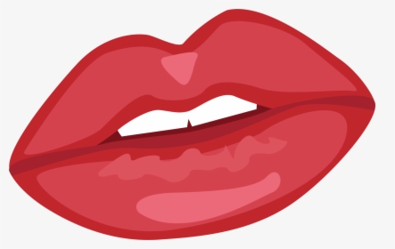 Lip Red Android Application Package Cartoon Lips, HD Png Download, Transparent PNG