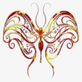 Red Butterfly Png, Transparent Png, Transparent PNG