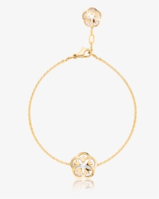 Bracelet 18k Yellow Gold And Two Mother‑of‑pearl Cabochons, HD Png Download, Transparent PNG