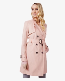 Trench Coat For Women Png Transparent Image, Png Download, Transparent PNG