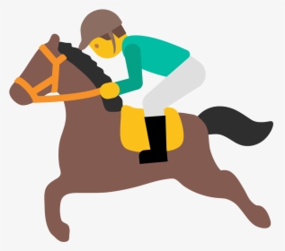 File - Emoji U1f3c7 - Svg - Race Horse Emoji Transparent, HD Png Download, Transparent PNG