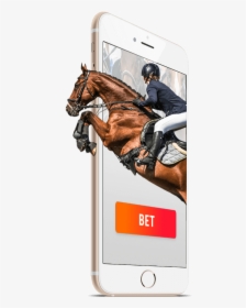 Horse Racing With Mobile Bets, HD Png Download, Transparent PNG