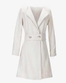 British Steele Winter White Wool Coat, HD Png Download, Transparent PNG