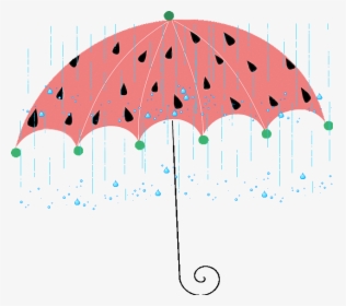 Umbrella Rain Showers Spring Splash Water, HD Png Download, Transparent PNG