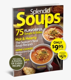 Splendid Soups Book Image, HD Png Download, Transparent PNG