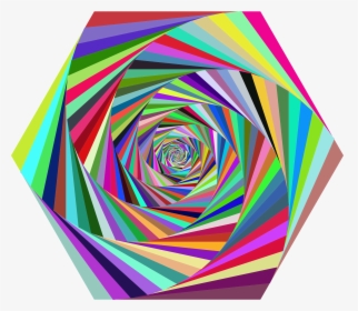 Prismatic Hexagonal Art Clip Arts, HD Png Download, Transparent PNG