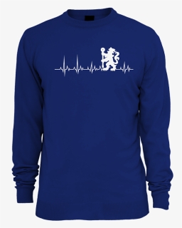 Chelsea Fc Heartbeat Sweatshirt, HD Png Download, Transparent PNG