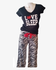 Zebra Print Pj Set, HD Png Download, Transparent PNG